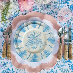 Online Mrs. Alice Seville Blue Gardenia Starter Plate (Set Of 4)