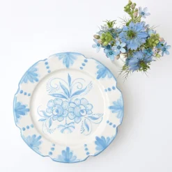 Best Mrs. Alice Seville Blue Gardenia Starter Plate (Set Of 4)