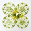 Best Mrs. Alice Seville Green Gardenia Starter Plates (Set Of 4)