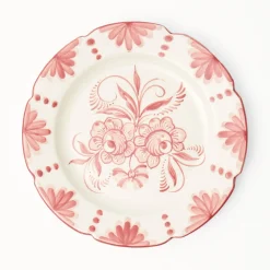 Online Mrs. Alice Seville Pink Gardenia Dinner Plate