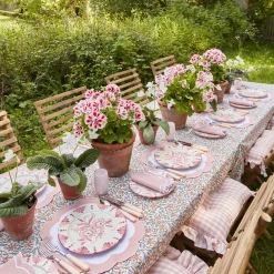 Discount Mrs. Alice Seville Pink Gardenia Starter Plate (Set Of 4)