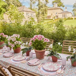 Discount Mrs. Alice Seville Pink Gardenia Starter Plate (Set Of 4)