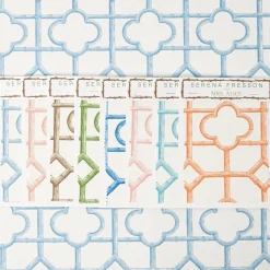 Sale Mrs. Alice Shaded Bamboo Fabric