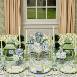 Outlet Mrs. Alice Small Blue Fluted Vase (Set Of 3)