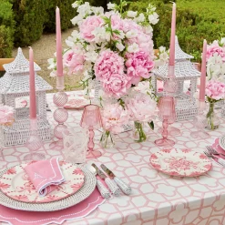 Outlet Mrs. Alice Small Camille Peony Candle Holder (Pair)