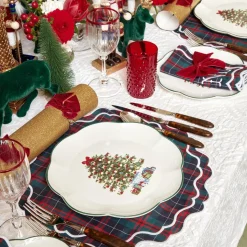 Hot Mrs. Alice Snowflake Applique Tablecloth