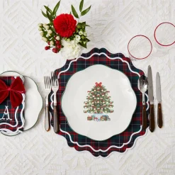 Hot Mrs. Alice Snowflake Applique Tablecloth