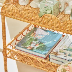 Sale Mrs. Alice Sophia Rattan Side Table