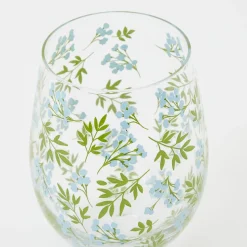 Outlet Mrs. Alice Spring Floral Glasses (Set Of 4)