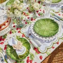 Mrs. Alice Strawberry Tablecloth