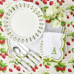 Mrs. Alice Strawberry Tablecloth