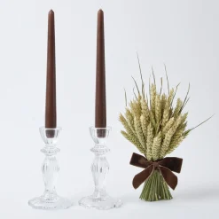 Outlet Mrs. Alice Tall Lace Edge Candle Holders (Pair)