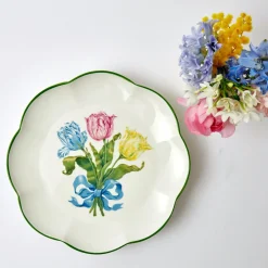 Outlet Mrs. Alice Tulip Dinner Plate