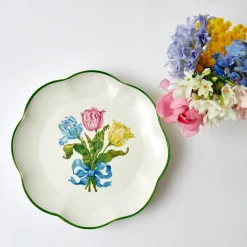 Discount Mrs. Alice Tulip Dinner Plate (Set Of 4)