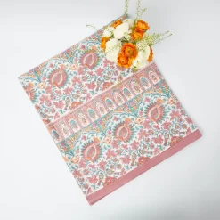 Discount Mrs. Alice Valentina & Sylvie Blue/Orange Linen Set