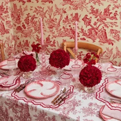 Sale Mrs. Alice Valerie Pink Napkins (Set Of 4)
