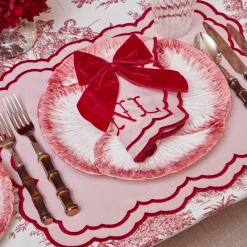 Sale Mrs. Alice Valerie Pink Napkins (Set Of 4)