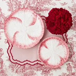 Clearance Mrs. Alice Valerie Pink Placemats (Set Of 4)
