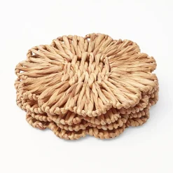 Best Mrs. Alice Water Hyacinth Placemats (Set Of 4)