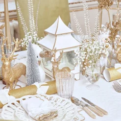 Discount Mrs. Alice White & Gold Pagoda Lantern