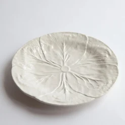 Clearance Mrs. Alice White Lettuce Dinner Plate