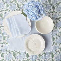 Clearance Mrs. Alice White Lettuce Dinner Plate