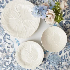 Clearance Mrs. Alice White Lettuce Dinner Plate