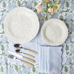 Clearance Mrs. Alice White Lettuce Dinner Plate