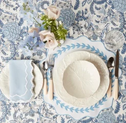 Mrs. Alice White Lettuce Dinner Plate