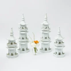 Discount Mrs. Alice White Porcelain Pagoda Decoration Set
