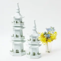 Online Mrs. Alice White Porcelain Pagoda Decoration Set