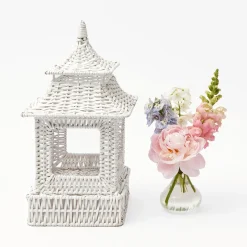 Discount Mrs. Alice White Rattan Decoration Set