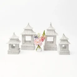 Discount Mrs. Alice White Rattan Decoration Set
