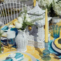 Best Mrs. Alice White Rattan Vase (Set Of 3)
