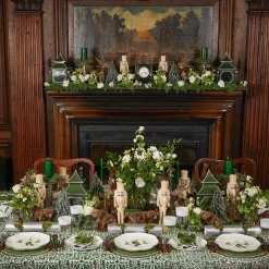 Clearance Mrs. Alice White Ribbon Water & Wine Glassware Set