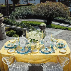 Outlet Mrs. Alice Yellow Capri Lettuce Dinner Plates (Set Of 4)