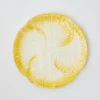 Mrs. Alice Yellow Capri Lettuce Dinner Plate