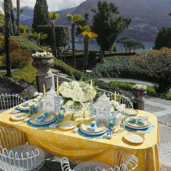 Mrs. Alice Yellow Capri Lettuce Dinner Plate