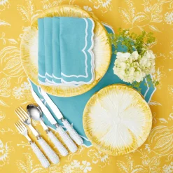 Online Mrs. Alice Yellow Capri Lettuce Starter Plate