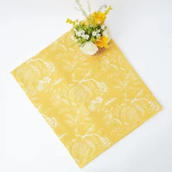 Mrs. Alice Yellow Melograno Tablecloth