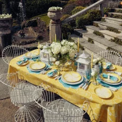 Mrs. Alice Yellow Melograno Tablecloth