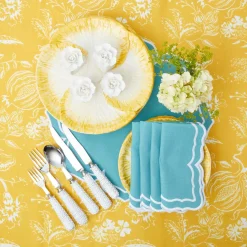 Mrs. Alice Yellow Melograno Tablecloth
