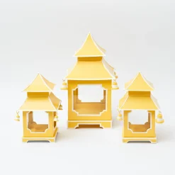 Sale Mrs. Alice Yellow Pagoda Lantern