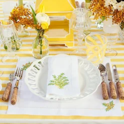 Sale Mrs. Alice Yellow Swirl Outdoor Glasses (Set Of 6)